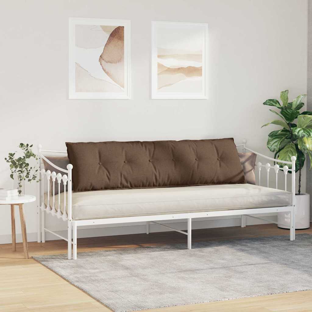 Μαξιλάρι Πλάτης Καφέ 180 x 19 x 50 εκ ύφασμα