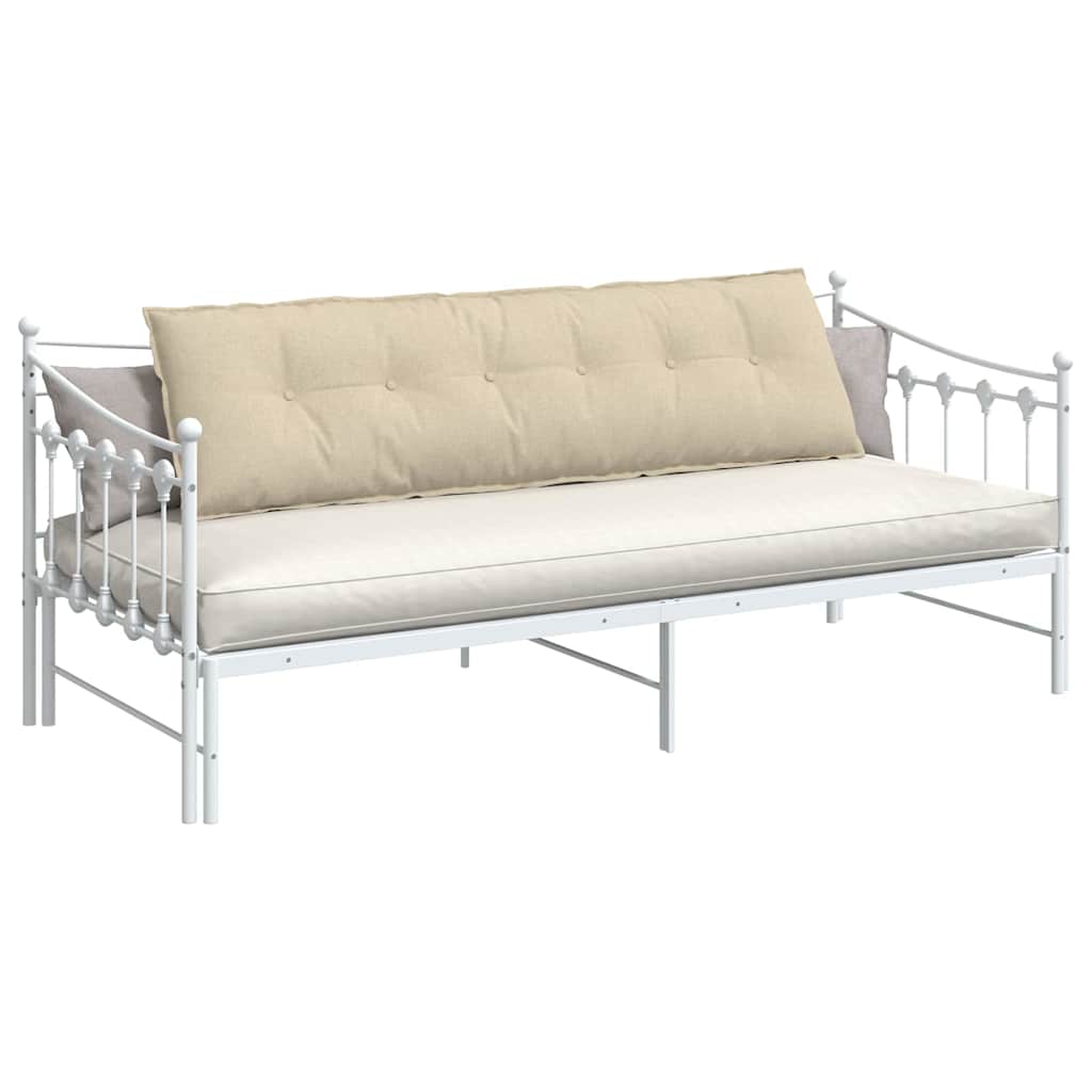 Μαξιλάρι Πλάτης Κρεμ 180 x 19 x 50 εκ ύφασμα