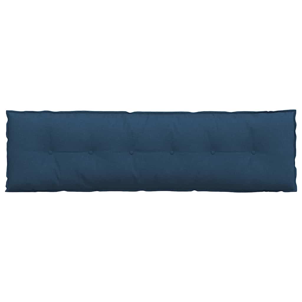 Μαξιλάρι Πλάτης Μπλε 180 x 19 x 50 εκ ύφασμα