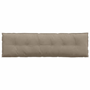 Μαξιλάρι Πλάτης Taupe 180 x 50 εκ. Ύφασμα Μικροΐνας