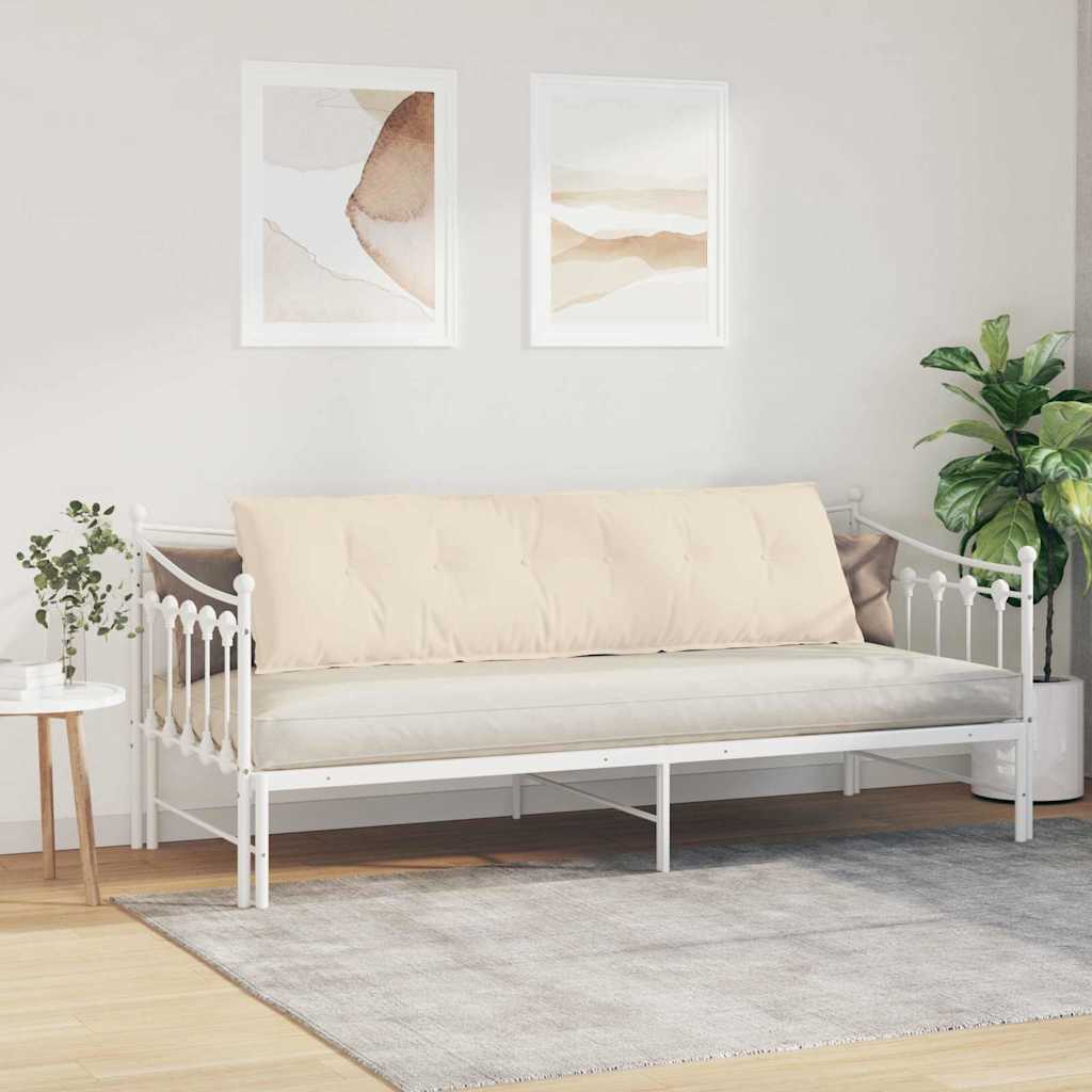 Μαξιλάρι Πλάτης Μπεζ 180 x 50 εκ. Ύφασμα Μικροΐνας