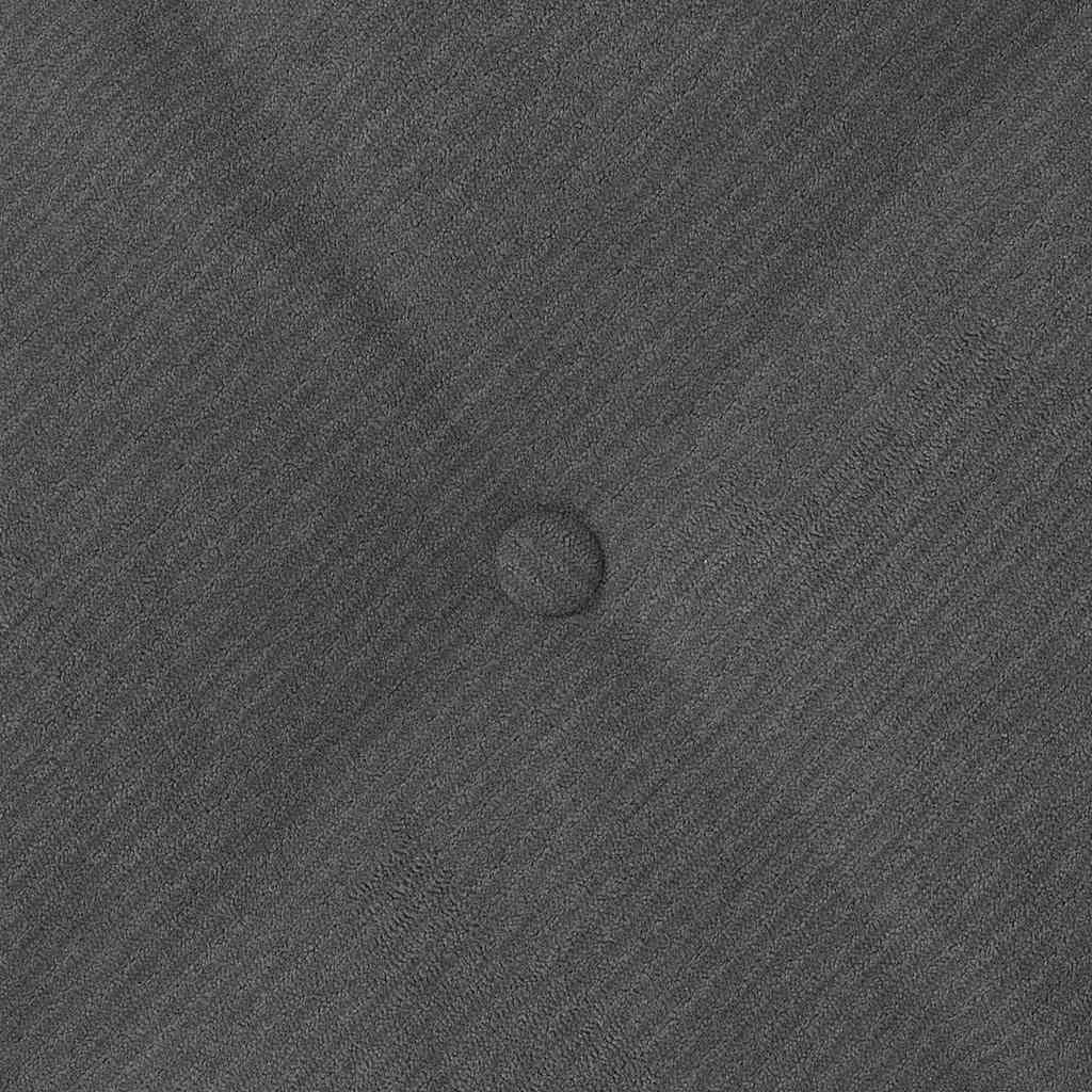 Μαξιλάρι Πλάτης Σκούρο Γκρι 180 x 50 εκ. Υφασμάτινο Κορντουρά