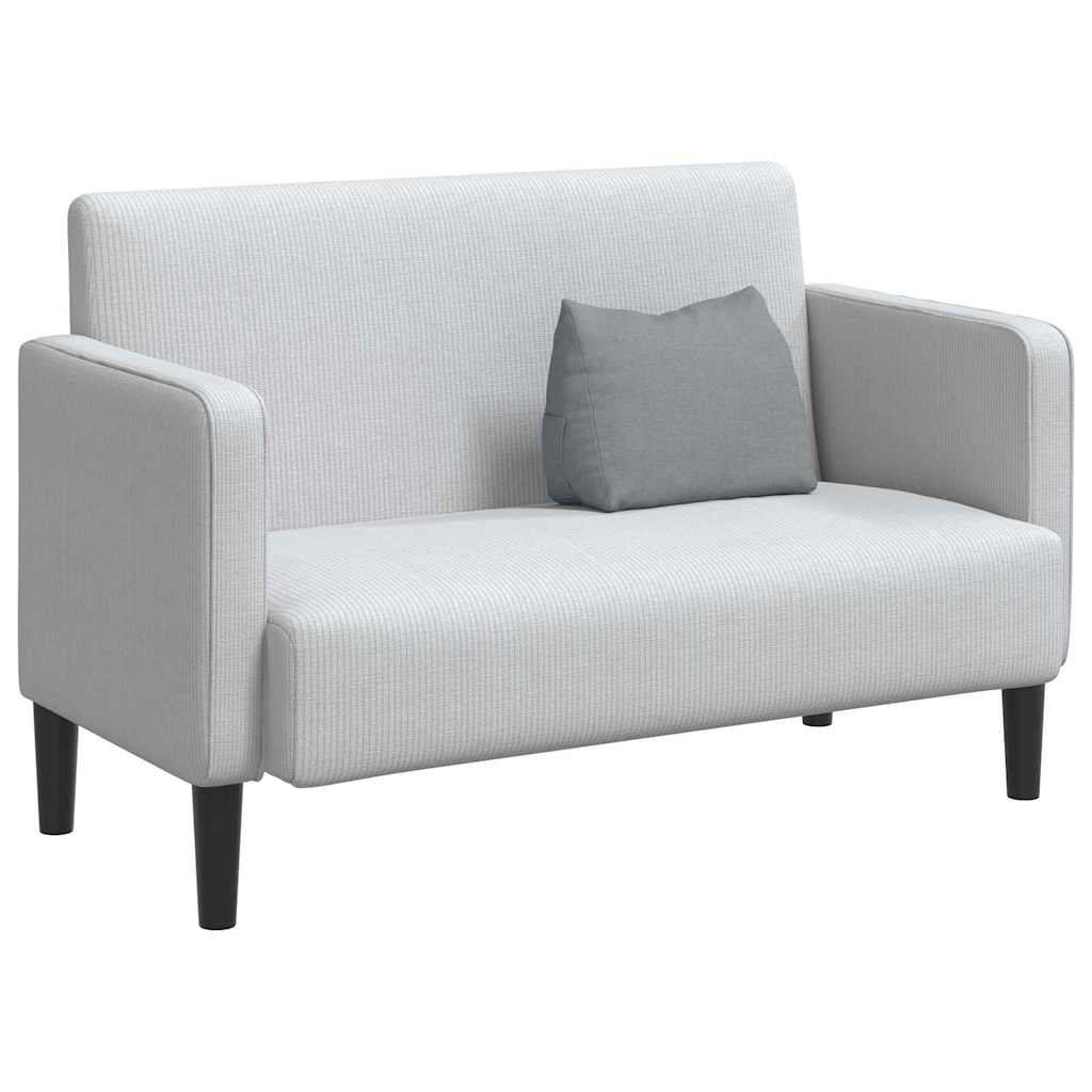 Μαξιλάρι Πλάτης Ανοιχτό γκρι 45 x 20 x 35 εκ. ύφασμα