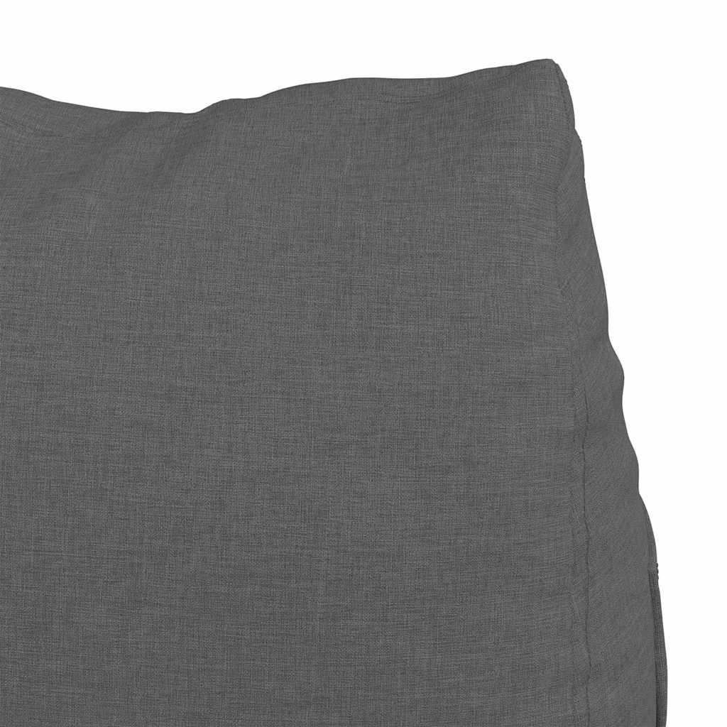Μαξιλάρι Πλάτης Σκούρο Γκρι 45 x 20 x 35 εκ. ύφασμα