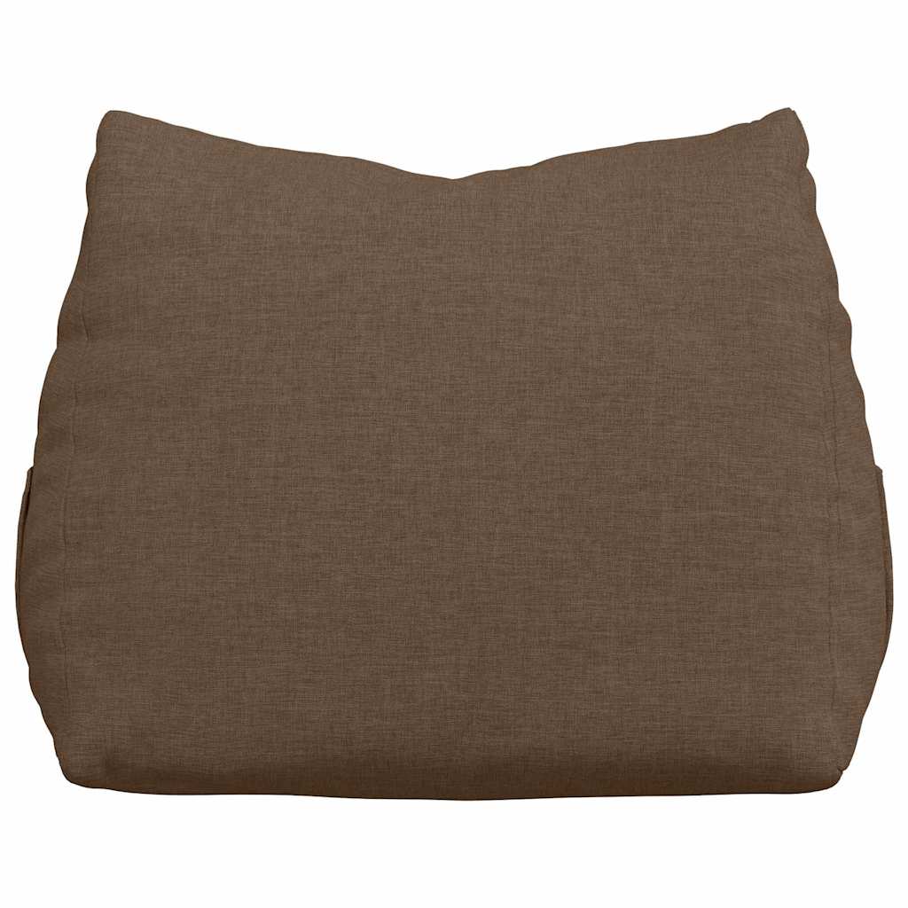 Μαξιλάρι Πλάτης Καφέ 45 x 20 x 35 εκ. ύφασμα - Pakobazaar
