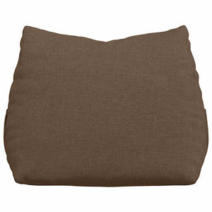 Μαξιλάρι Πλάτης Καφέ 45 x 20 x 35 εκ. ύφασμα - Pakobazaar