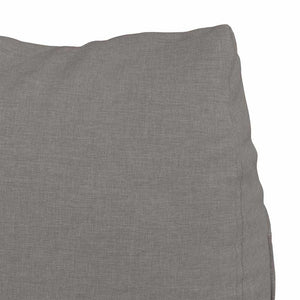 Μαξιλάρι Πλάτης Taupe 45 x 20 x 35 εκ. ύφασμα