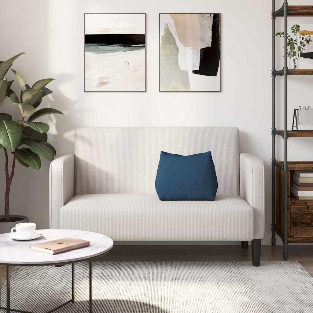 Μαξιλάρι Πλάτης Μπλε 45 x 20 x 35 εκ. ύφασμα