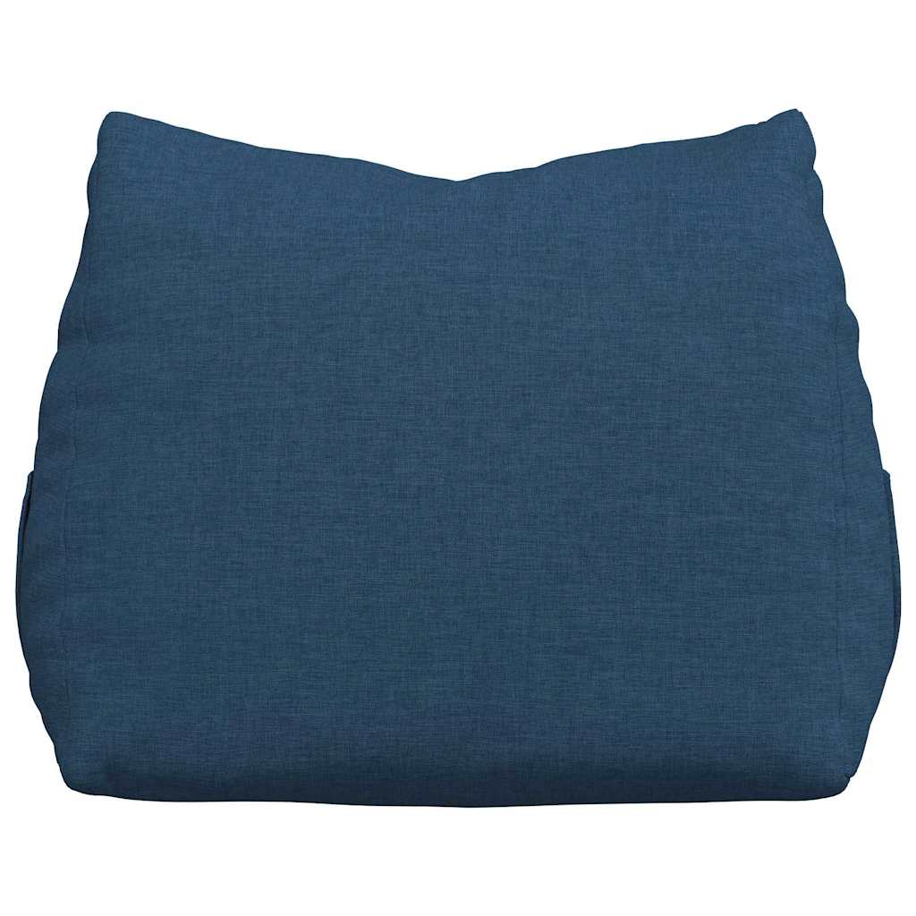 Μαξιλάρι Πλάτης Μπλε 45 x 20 x 35 εκ. ύφασμα