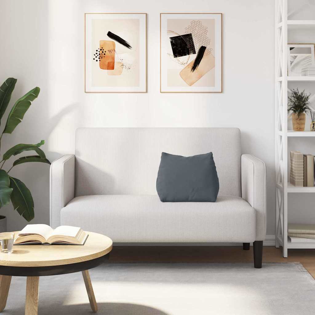 Μαξιλάρι Πλάτης Σκούρο Γκρι 45 x 20 x 35 εκ.