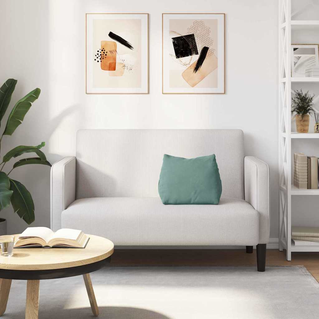 Μαξιλάρι Πλάτης Θαλασσί 45 x 20 x 35 εκ. Υφασμάτινο Κορντουρά