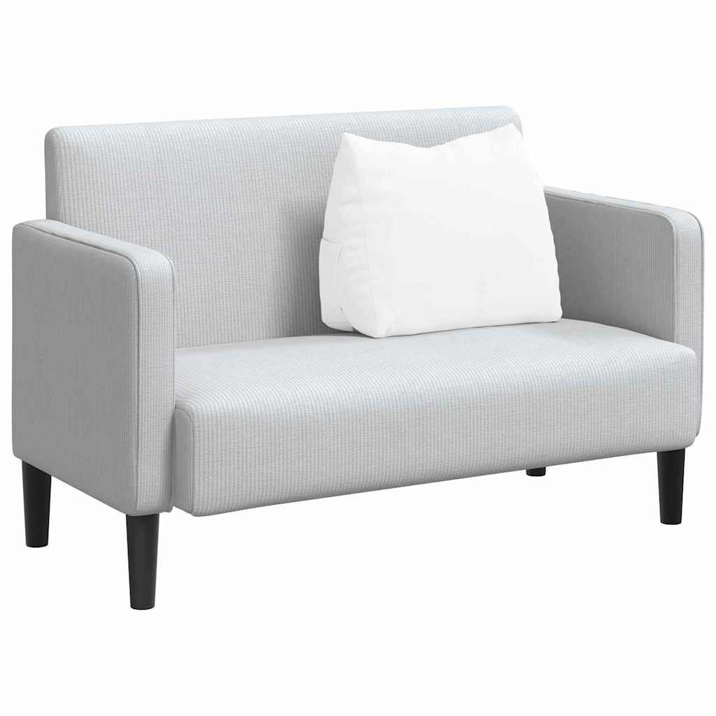 Μαξιλάρι Πλάτης Λευκό 60 x 20 x 50 εκ. ύφασμα - Pakobazaar