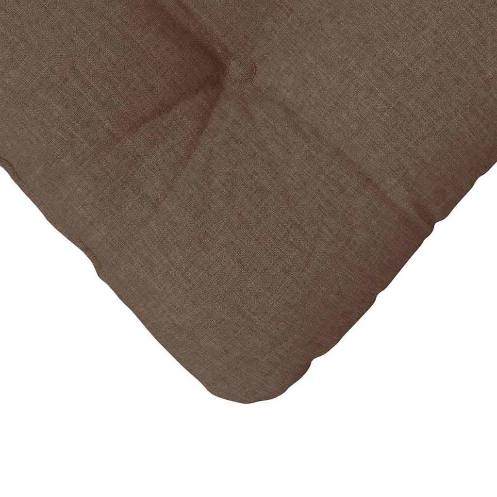 Μαξιλάρια καθισμάτων 4 pcs Καφέ 40 x 40 x 12 εκ. ύφασμα - Pakobazaar