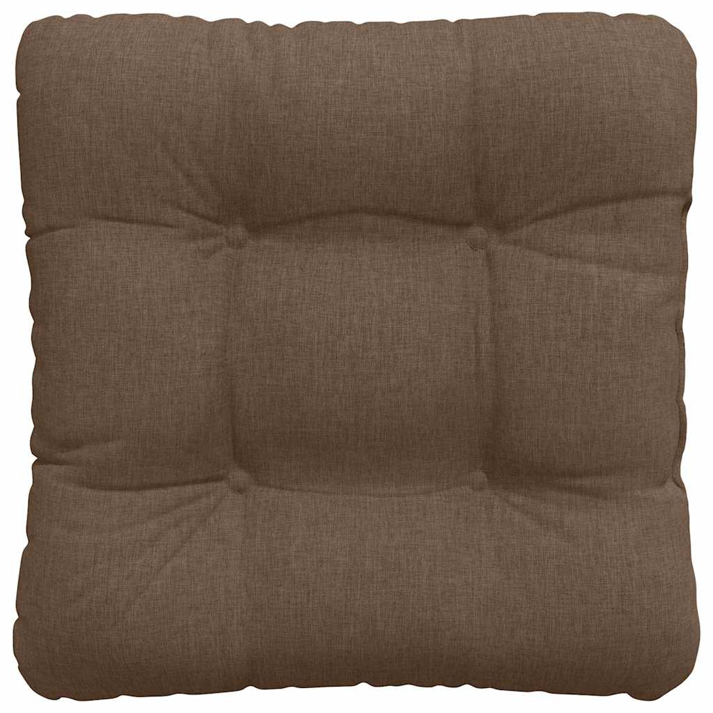 Μαξιλάρια καθισμάτων 4 pcs Καφέ 40 x 40 x 12 εκ. ύφασμα - Pakobazaar