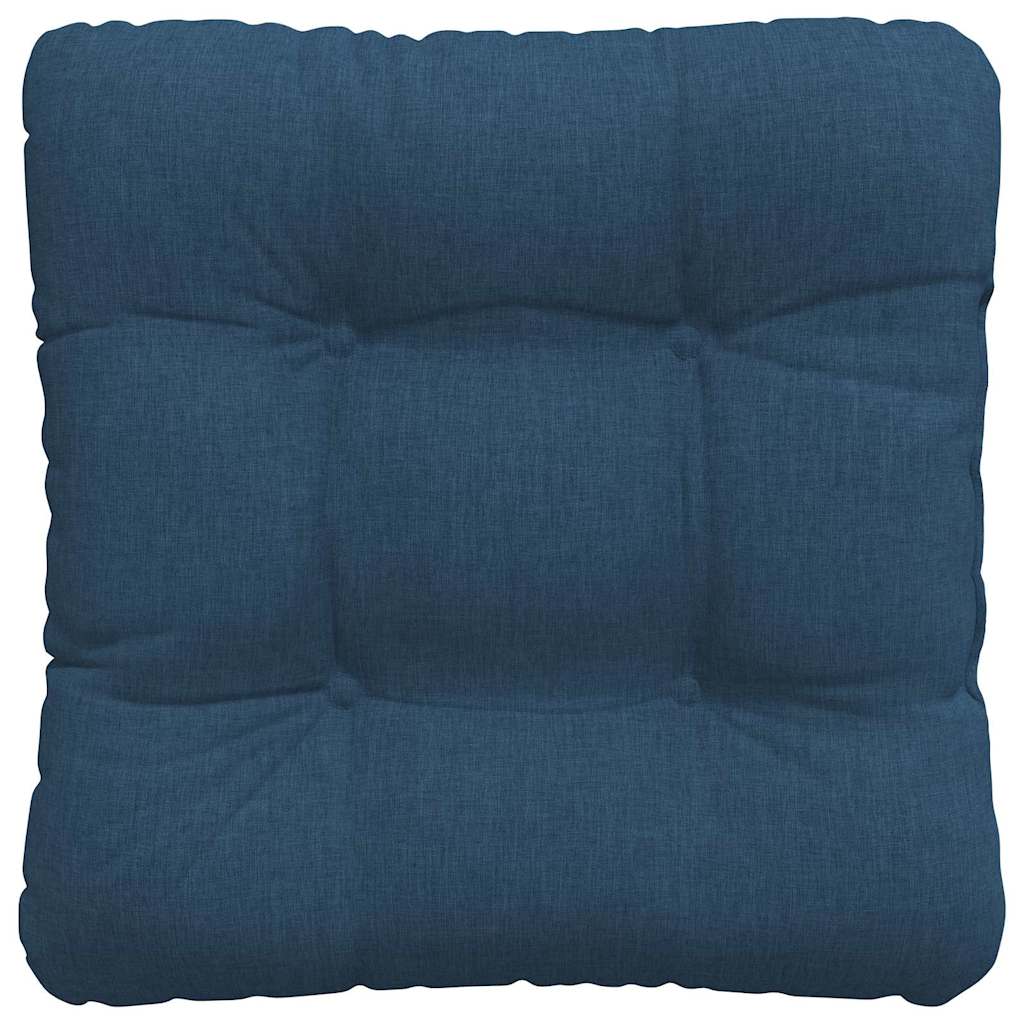 Μαξιλάρια καθισμάτων 4 pcs Μπλε 40 x 40 x 12 εκ. ύφασμα