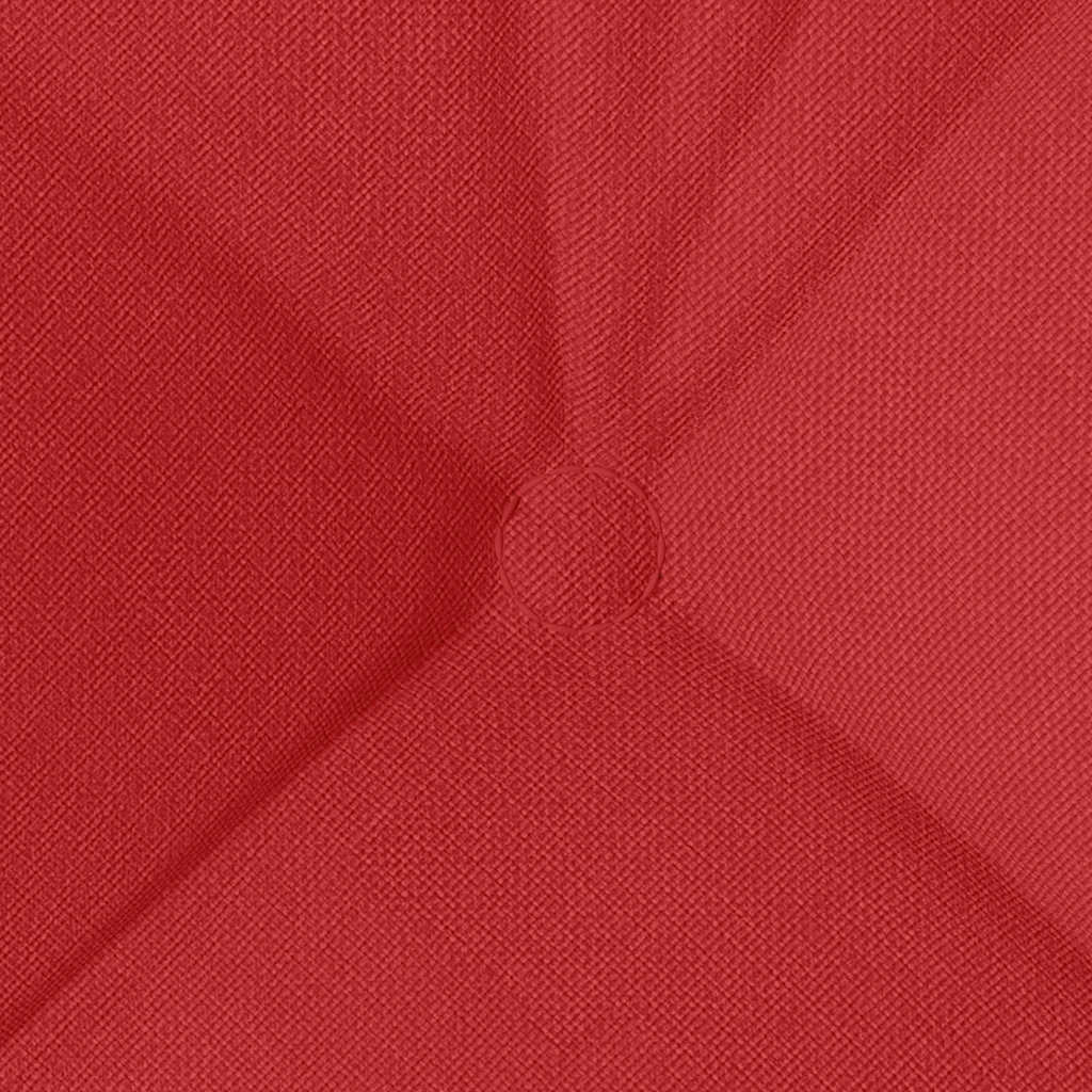 Μαξιλάρια καθισμάτων 4 pcs Κόκκινο 40 x 40 x 12 εκ. ύφασμα