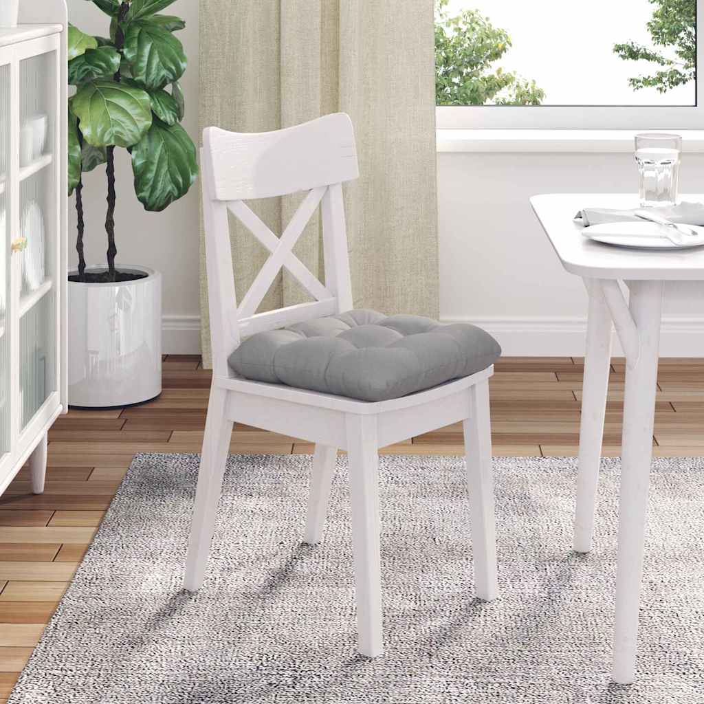 Μαξιλάρια καθισμάτων 4 pcs Σκίουρος Γκρί 40 x 40 x 12 εκ.