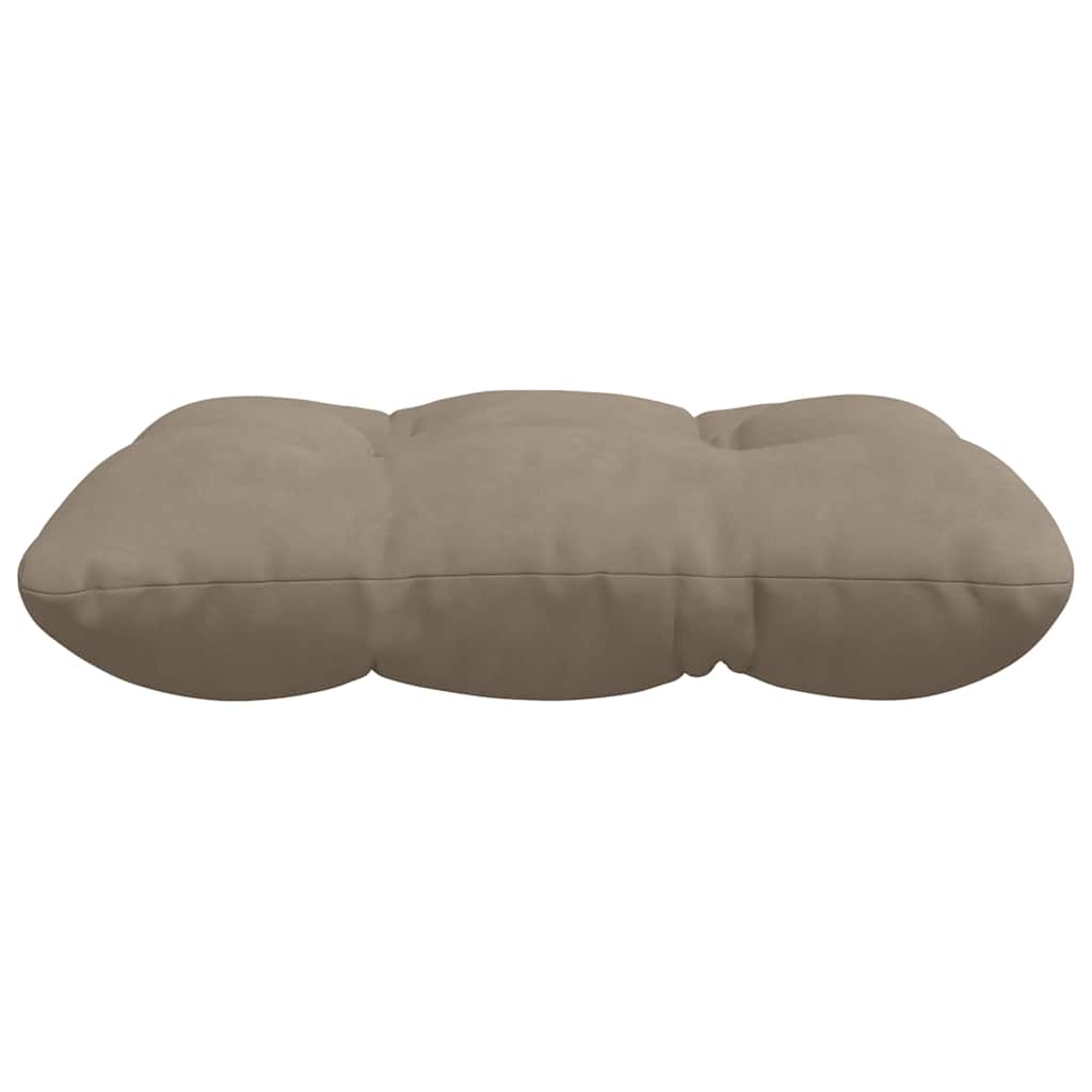 Μαξιλάρια καθισμάτων 4 pcs Taupe 40 x 40 cm Ύφασμα Μικροΐνας