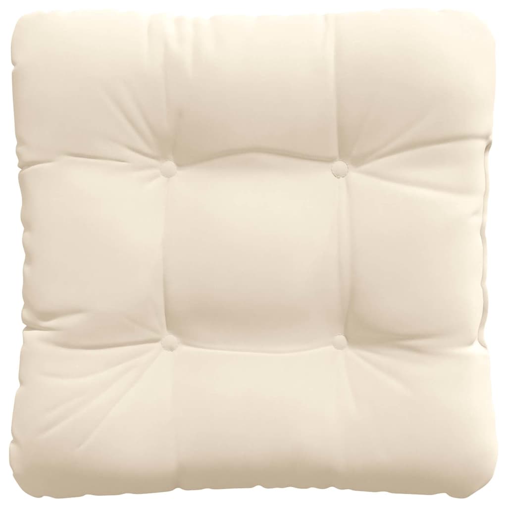 Μαξιλάρια καθισμάτων 4 pcs Μπεζ 40 x 40 cm Ύφασμα Μικροΐνας