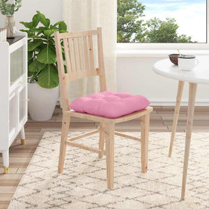 Μαξιλάρια καθισμάτων 4 pcs Ροζ 45 x 45 x 12 εκ. ύφασμα - Pakobazaar