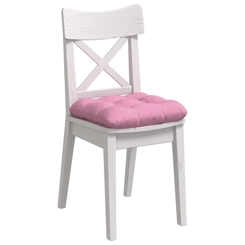 Μαξιλάρια καθισμάτων 4 pcs Ροζ 45 x 45 x 12 εκ. ύφασμα - Pakobazaar