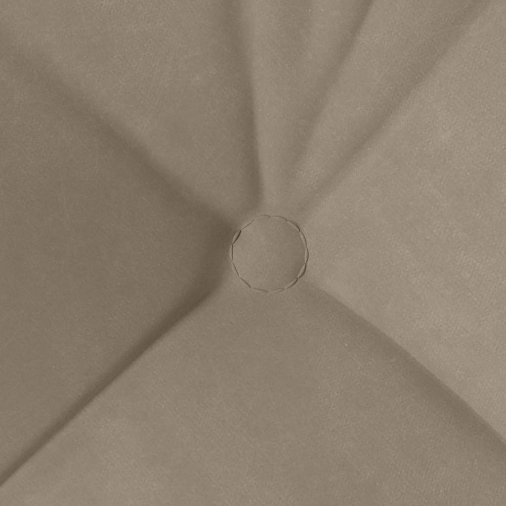 Μαξιλάρια καθισμάτων 4 pcs Taupe 45 x 45 cm Ύφασμα Μικροΐνας