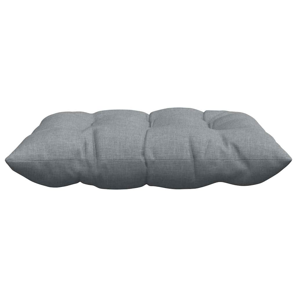 Μαξιλάρια καθισμάτων 4 pcs Ανοιχτό γκρι 40 x 40 x 6 cm ύφασμα - Pakobazaar
