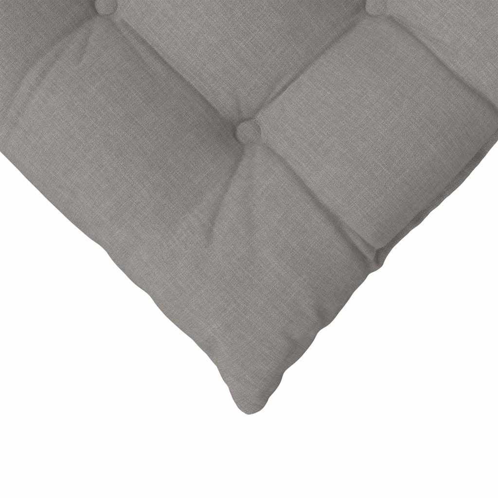 Μαξιλάρια καθισμάτων 4 pcs Taupe 40 x 40 x 6 cm ύφασμα - Pakobazaar