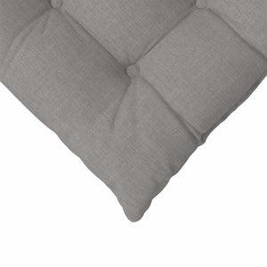 Μαξιλάρια καθισμάτων 4 pcs Taupe 40 x 40 x 6 cm ύφασμα - Pakobazaar
