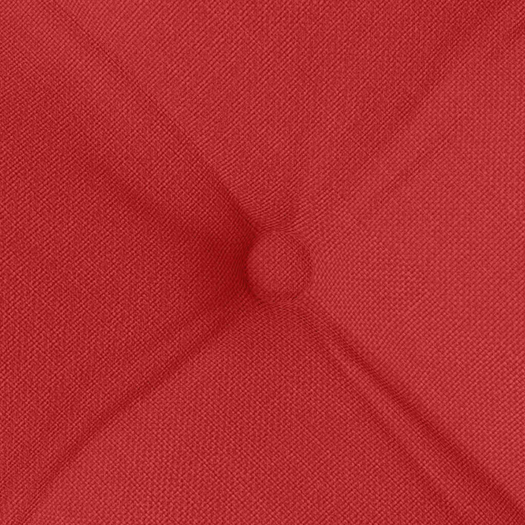 Μαξιλάρια καθισμάτων 4 pcs Κόκκινο 40 x 40 x 6 cm ύφασμα - Pakobazaar