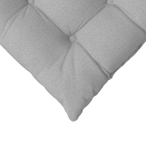 Μαξιλάρια καθισμάτων 4 pcs Σκίουρος Γκρί 40 x 40 x 6 cm ύφασμα - Pakobazaar