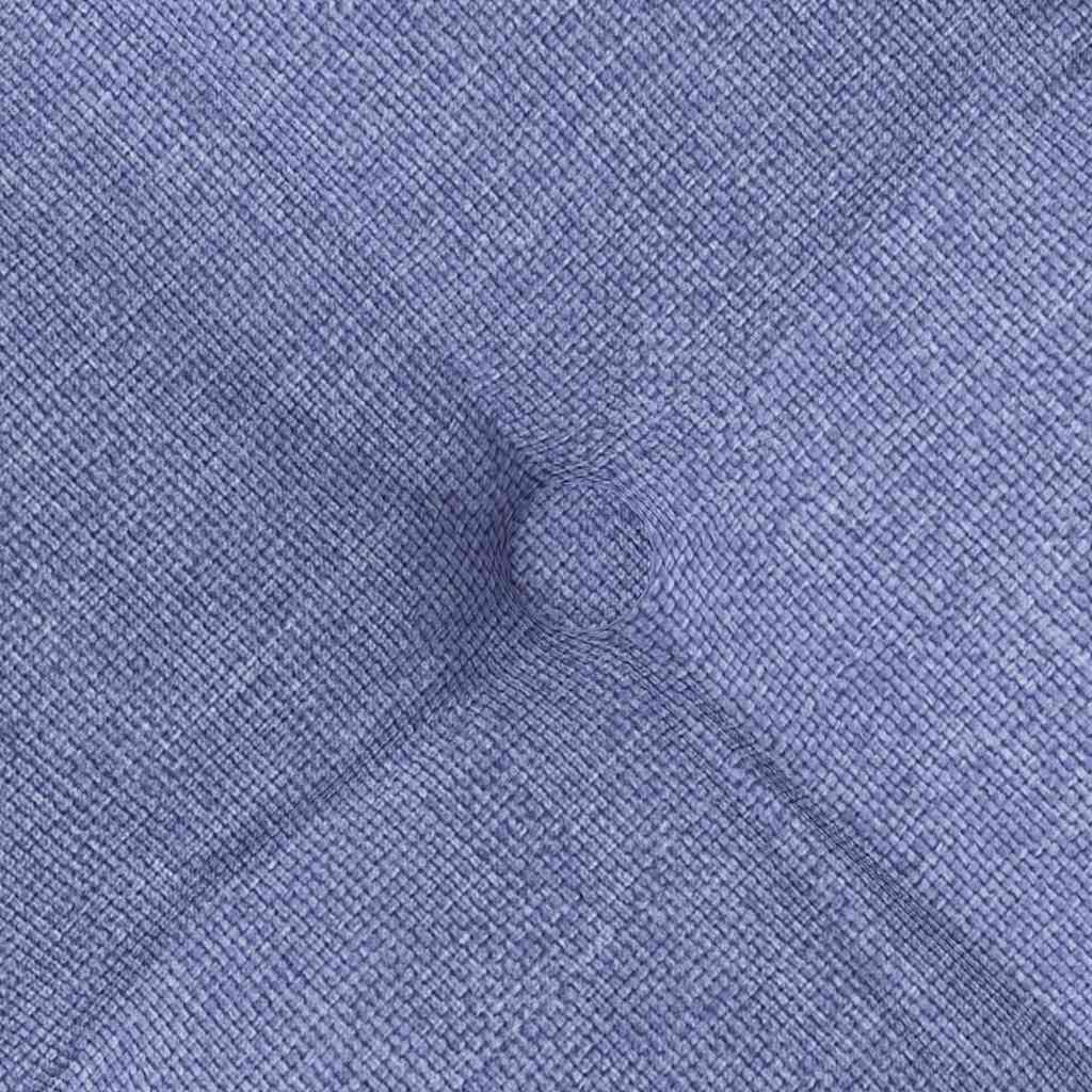 Μαξιλάρια καθισμάτων 4 pcs Μπλε τζην 40 x 40 x 6 cm ύφασμα - Pakobazaar