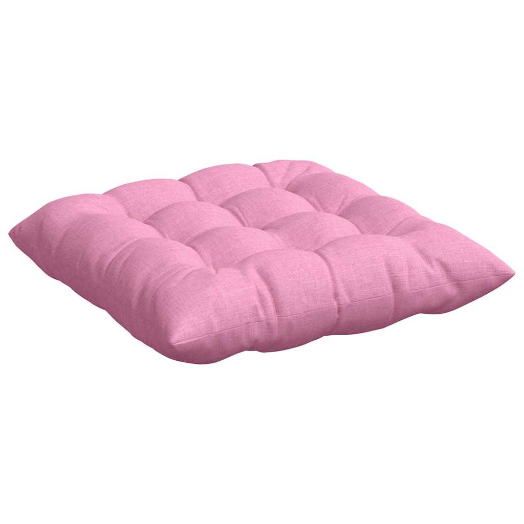Μαξιλάρια καθισμάτων 4 pcs Ροζ 40 x 40 x 6 cm ύφασμα - Pakobazaar