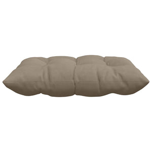 Μαξιλάρια καθισμάτων 4 τμχ. Μικροΐνες Taupe 40 x 40 x 6 cm