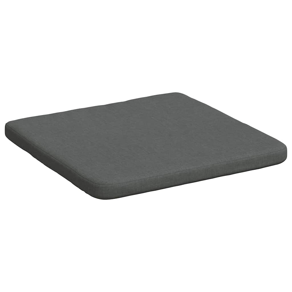 Μαξιλάρια καθισμάτων 4 pcs Σκούρο Γκρι 40 x 40 x 3 cm ύφασμα - Pakobazaar