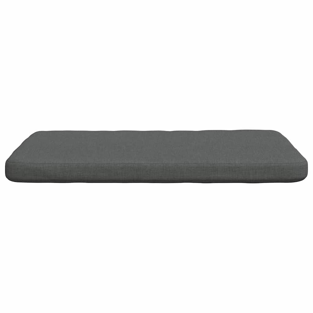 Μαξιλάρια καθισμάτων 4 pcs Σκούρο Γκρι 40 x 40 x 3 cm ύφασμα - Pakobazaar