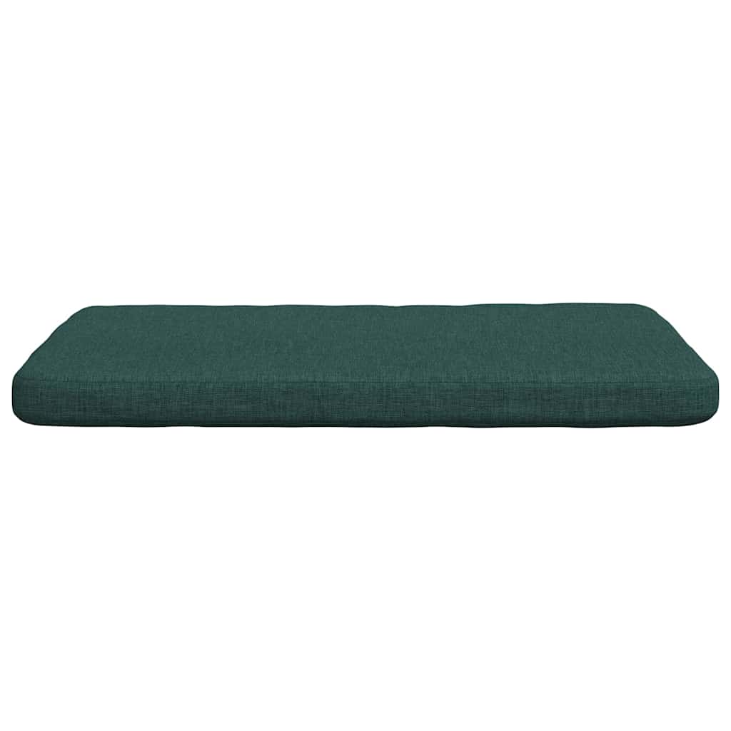 Μαξιλάρια καθισμάτων 4 pcs Σκούρο Πράσινο 40 x 40 x 3 cm ύφασμα - Pakobazaar