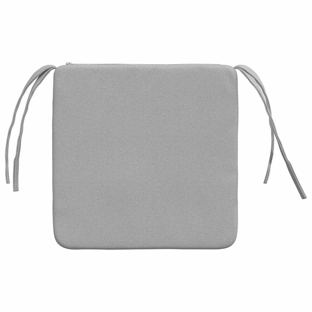 Μαξιλάρια καθισμάτων 4 pcs Σκίουρος Γκρί 40 x 40 x 3 cm ύφασμα