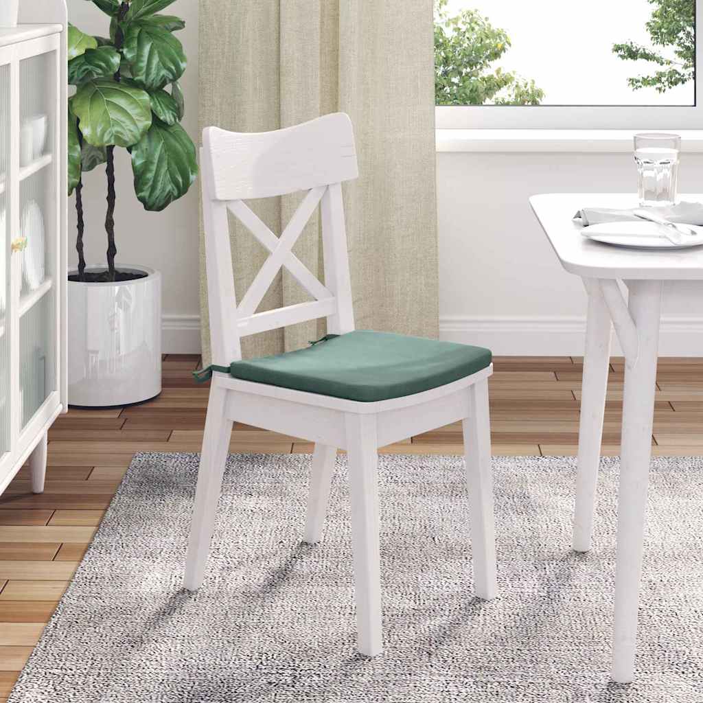 Μαξιλάρια καθισμάτων 4 pcs Θαλασσί 40 x 40 x 3 cm Βελούδο - Pakobazaar