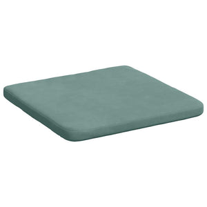Μαξιλάρια καθισμάτων 4 pcs Θαλασσί 40 x 40 x 3 cm Βελούδο - Pakobazaar