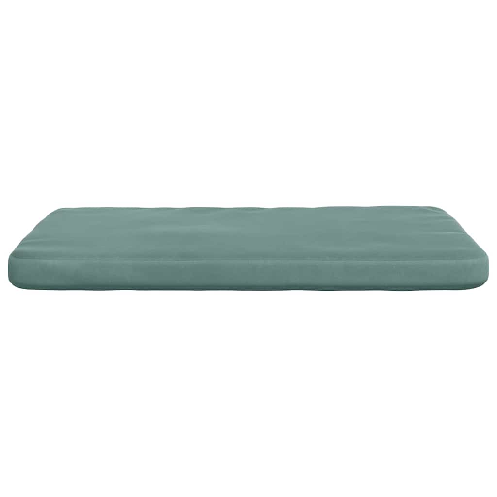 Μαξιλάρια καθισμάτων 4 pcs Θαλασσί 40 x 40 x 3 cm Βελούδο - Pakobazaar