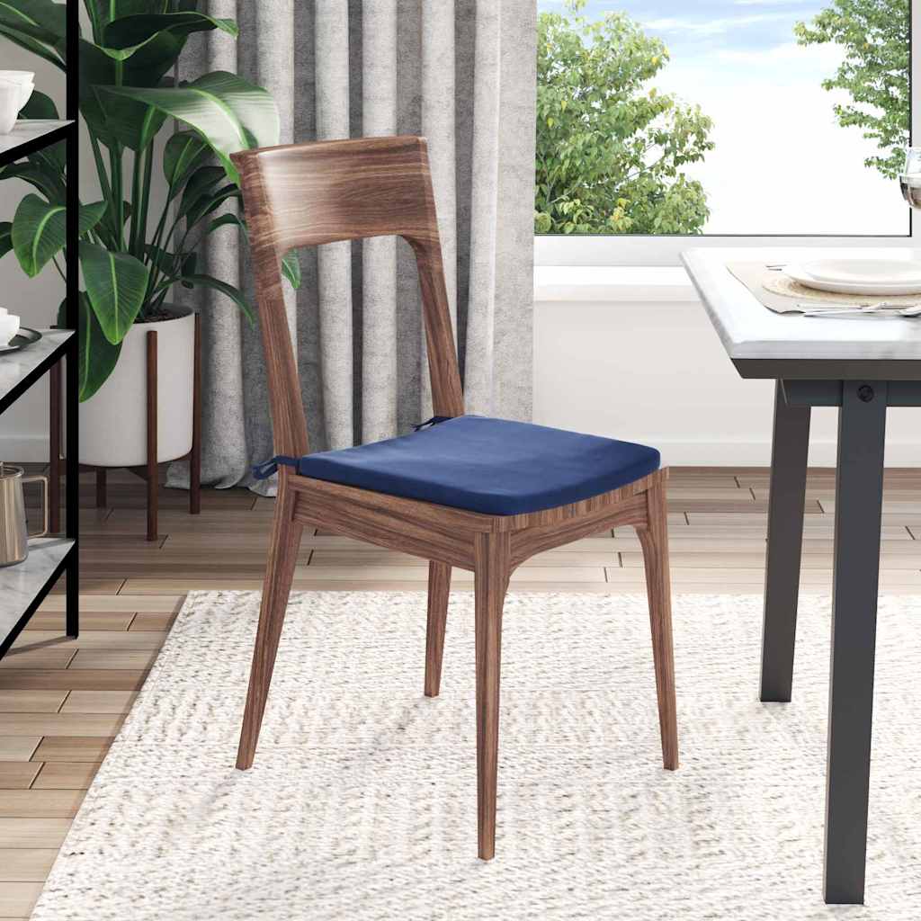 Μαξιλάρια καθισμάτων 4 pcs Μπλε Αστυνομίας 40 x 40 x 3 cm - Pakobazaar