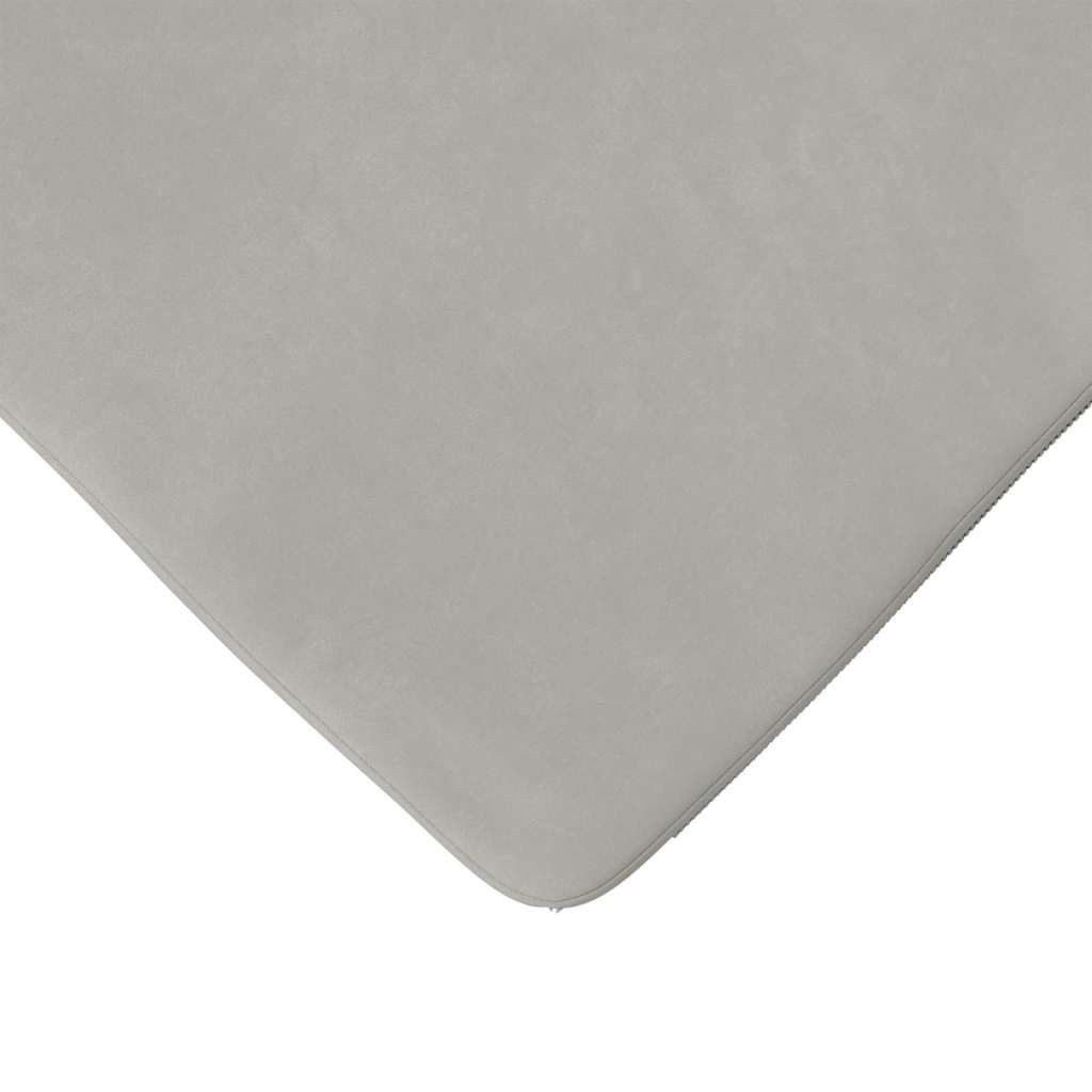 Μαξιλάρια καθισμάτων 4 pcs Ανοιχτό γκρι 40 x 40 x 3 cm