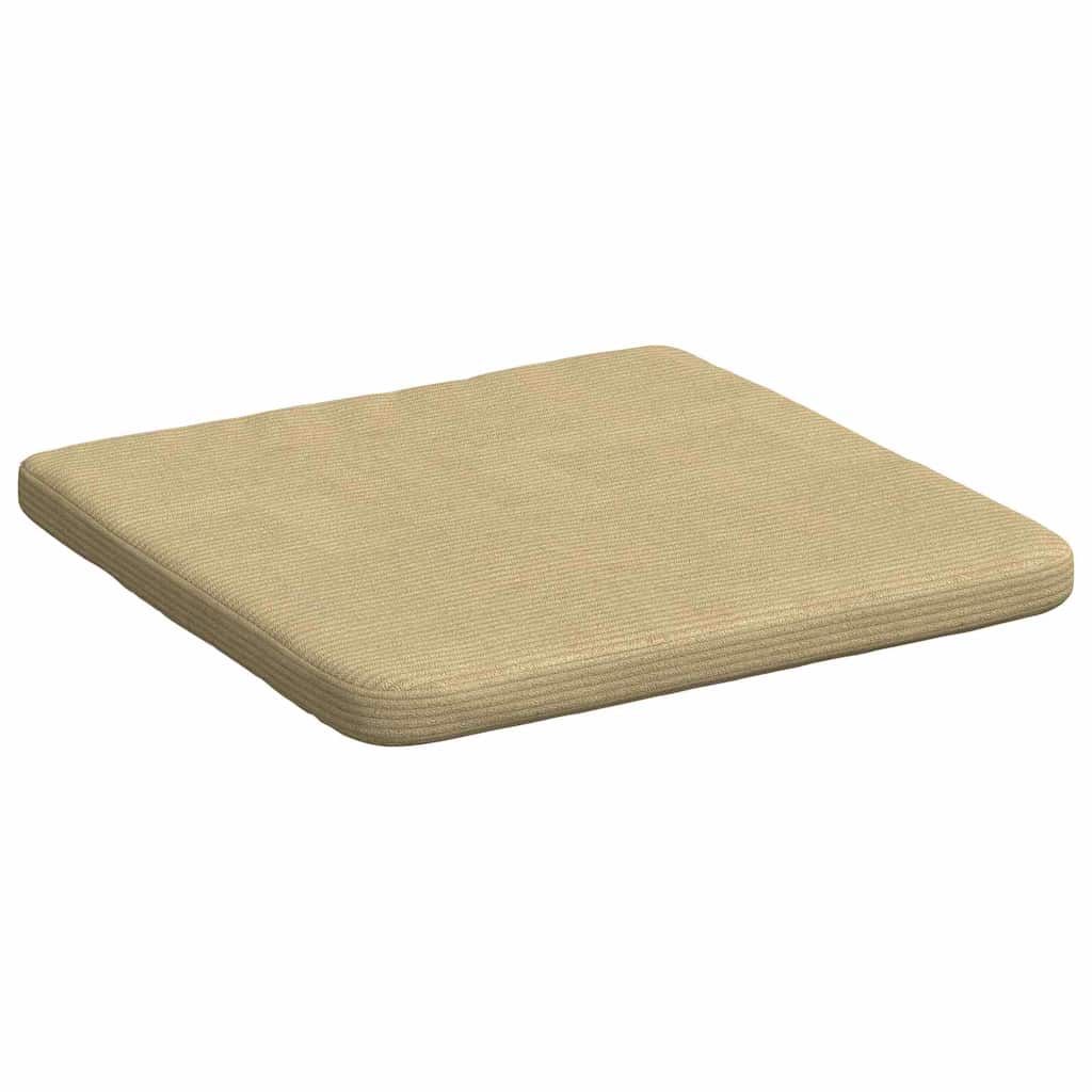 Μαξιλάρια καθισμάτων 4 pcs Γκρι Πράσινο 40 x 40 x 3 cm