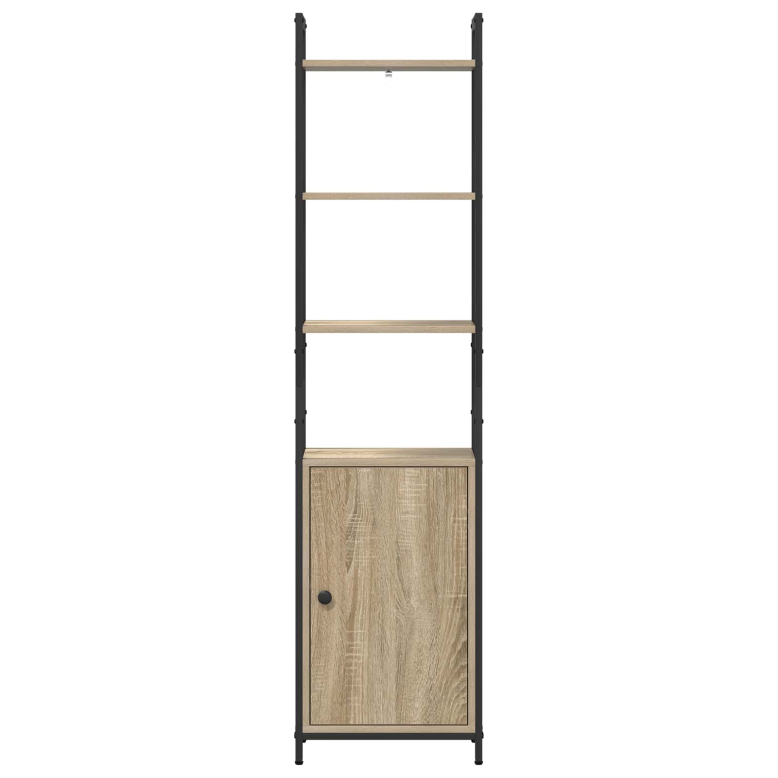 Βιβλιοθήκη Δρύς Sonoma 40 x 24 x 161 εκ Επεξεργασμένο ξύλο - Pakobazaar