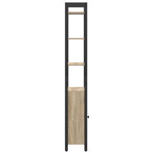 Βιβλιοθήκη Δρύς Sonoma 40 x 24 x 161 εκ Επεξεργασμένο ξύλο - Pakobazaar