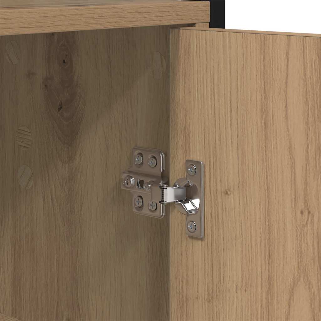 Βιβλιοθήκη Artisan Oak 40 x 24 x 161 εκ Επεξεργασμένο ξύλο - Pakobazaar