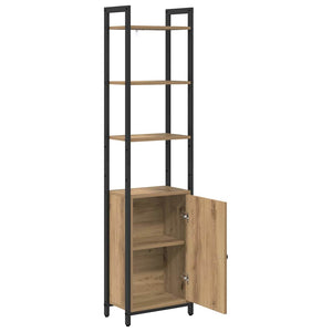 Βιβλιοθήκη Artisan Oak 40 x 24 x 161 εκ Επεξεργασμένο ξύλο - Pakobazaar