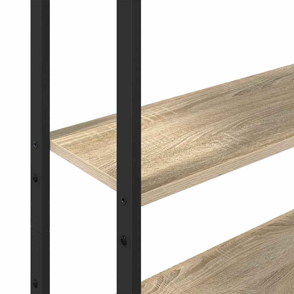 Βιβλιοθήκη Δρύς Sonoma 60 x 24 x 161 εκ Επεξεργασμένο ξύλο - Pakobazaar