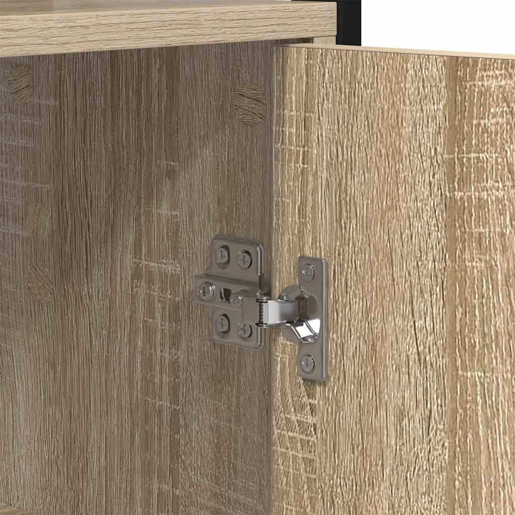 Βιβλιοθήκη Δρύς Sonoma 60 x 24 x 161 εκ Επεξεργασμένο ξύλο - Pakobazaar